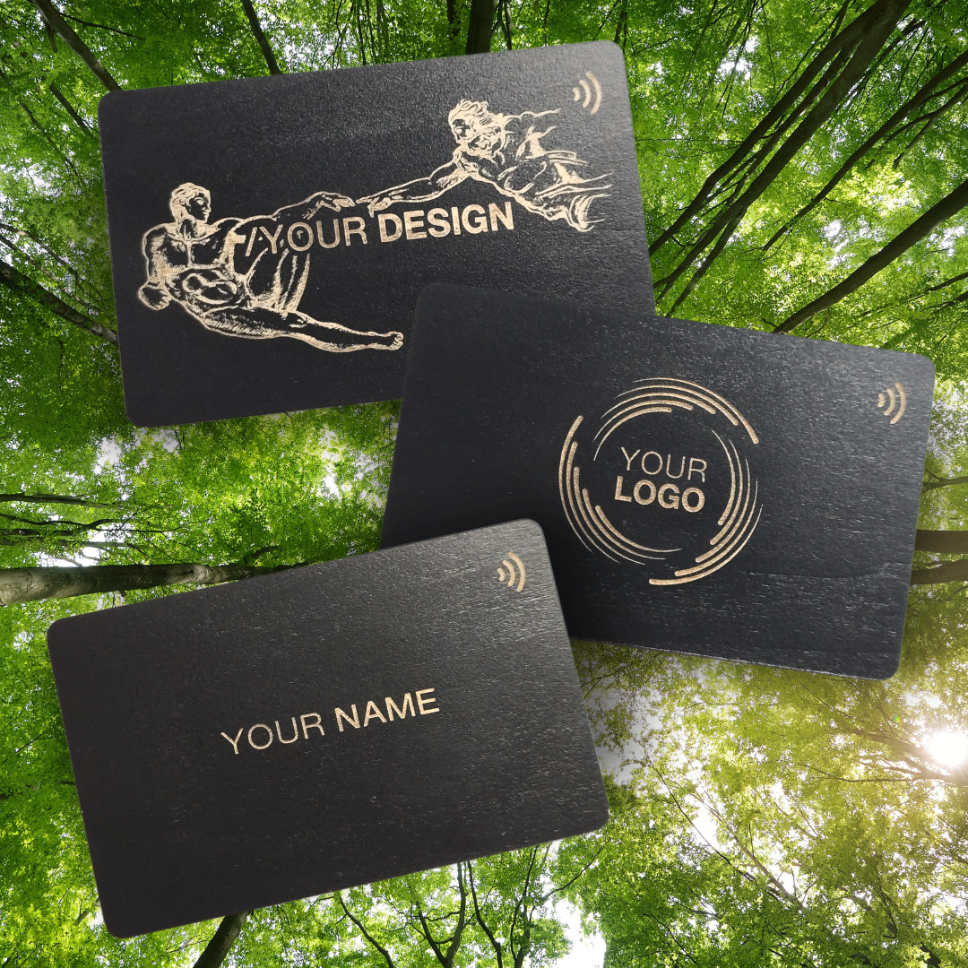 Business Card template for Black Luxury. Order Custom Business