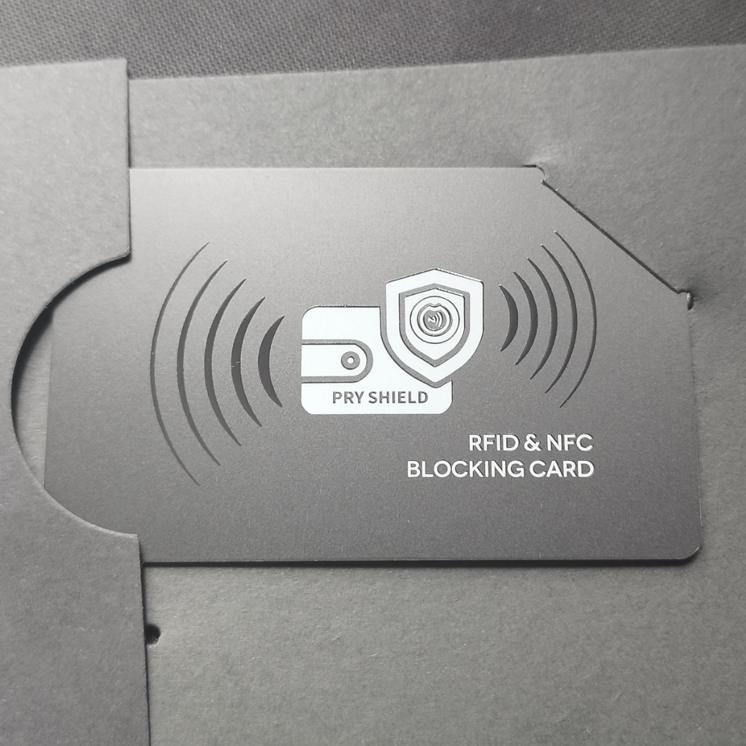 Pry Shield - RFID & NFC Blocking Card – BLK CARDS
