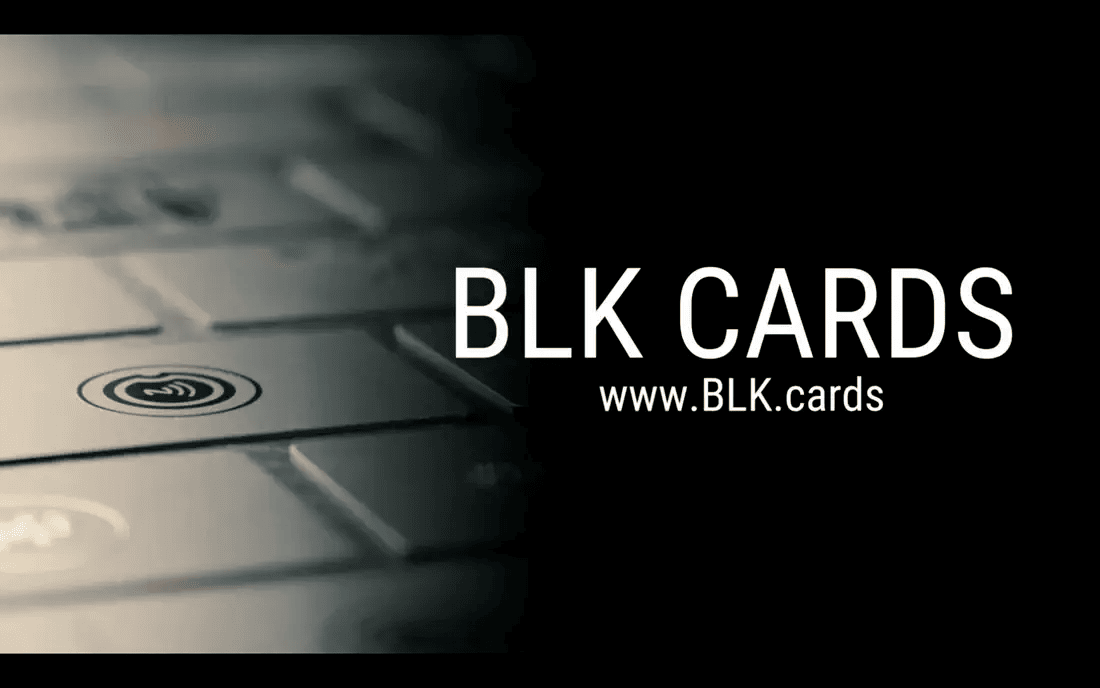 Load video: BLK cards Intro