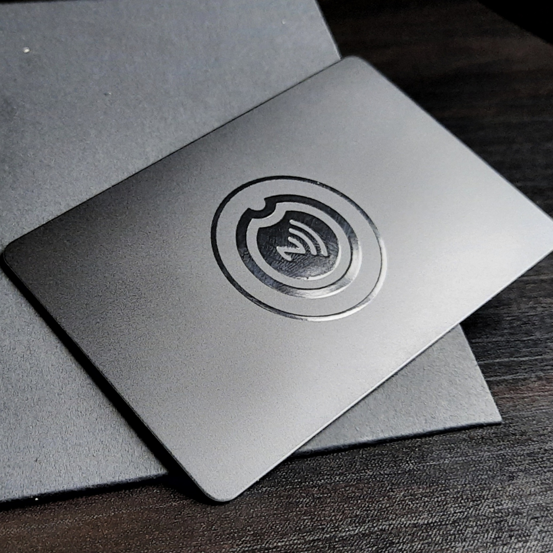 Classic NFC contactless business card by BLK CARDS